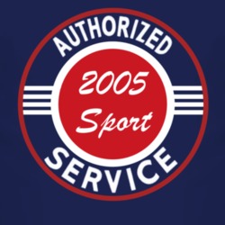 Authorized Service 2005 TJ Sport Dark T Shirt