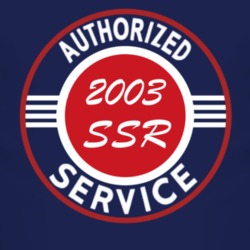 Authorized Service 2003 Chevy SSR Dark T Shirt