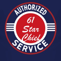 Authorized Service 1961 Pontiac Star Chief Dark T Shirt