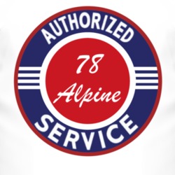 Authorized Service 1978 Chrysler Alpine T Shirt