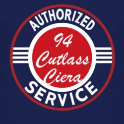 Authorized Service 1994 Oldsmobile Cutlass Ciera Dark T Shirt