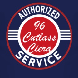 Authorized Service 1996 Oldsmobile Cutlass Ciera Dark T Shirt