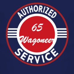 Authorized Service 1965 SJ Wagoneer Dark T Shirt