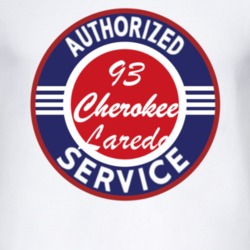 Authorized Service 1993 Grand Cherokee Laredo T Shirt