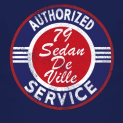 Authorized Service 1979 Cadillac Sedan De Ville Distressed Look Dark T