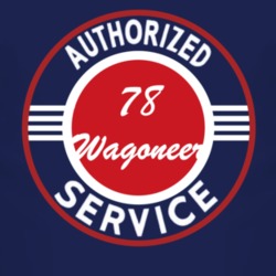 Authorized Service 1978 SJ Wagoneer Dark T Shirt