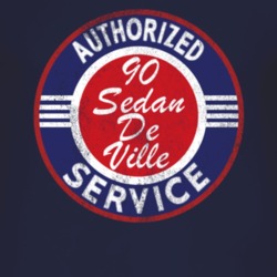 Authorized Service 1990 Cadillac Sedan De Ville Distressed Look Dark T