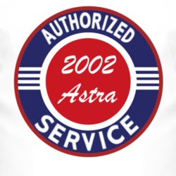 Authorized Service 2002 Chevy Astra T Shirt