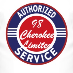 Authorized Service 1998 Grand Cherokee Limited T Shirt