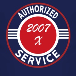 Authorized Service 2007 JK X Dark T Shirt