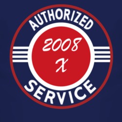 Authorized Service 2008 JK X Dark T Shirt