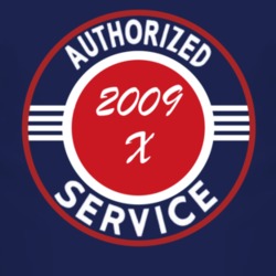 Authorized Service 2009 JK X Dark T Shirt
