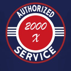 Authorized Service 2000 TJ X Dark T Shirt