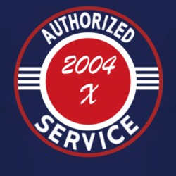 Authorized Service 2004 TJ X Dark T Shirt