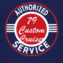 Authorized Service 1979 Oldsmobile Custom Cruiser Dark T Shirt