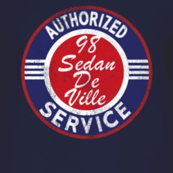 Authorized Service 1998 Cadillac Sedan De Ville Distressed Look Dark T