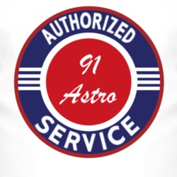 Authorized Service 1991 Chevy Astro T Shirt
