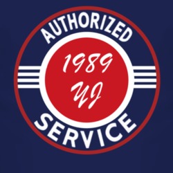 Authorized Service 1989 Wrangler YJ Dark T Shirt
