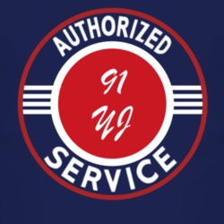 Authorized Service 1991 Wrangler YJ Dark T Shirt