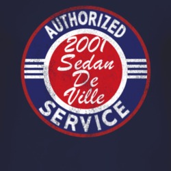 Authorized Service 2001 Cadillac Sedan De Ville Distressed Look Dark T