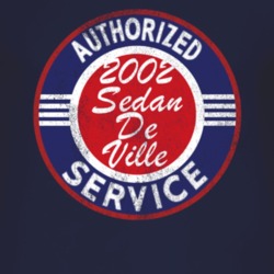 Authorized Service 2002 Cadillac Sedan De Ville Distressed Look Dark T