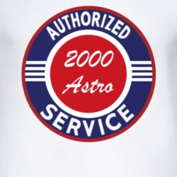 Authorized Service 2000 Chevy Astro T Shirt