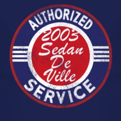 Authorized Service 2003 Cadillac Sedan De Ville Distressed Look Dark T