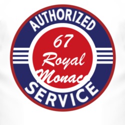 Authorized Service 1967 Dodge Royal Monaco T Shirt