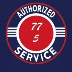 Authorized Service 1977 CJ 5 Dark T Shirt