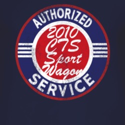 Authorized Service 2010 Cadillac CTS Sport Wagon Distressed Look Dark 