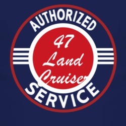 Authorized Service 1947 Studebaker Land Cruiser Dark T Shirt