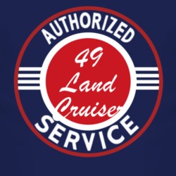 Authorized Service 1949 Studebaker Land Cruiser Dark T Shirt