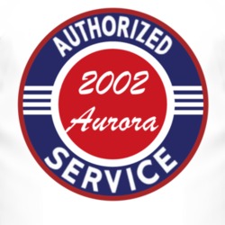Authorized Service 2002 Oldsmobile Aurora T Shirt