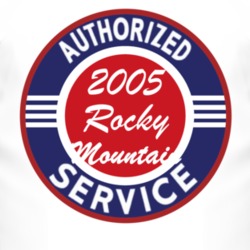 Authorized Service 2005 Liberty Rocky Mountain T Shirt