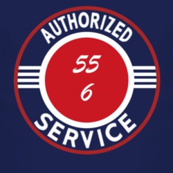 Authorized Service 1955 CJ 6 Dark T Shirt
