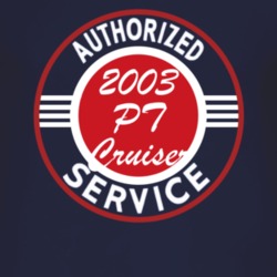 Authorized Service 2003 Chrysler PT Cruiser Dark T Shirt