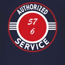 Authorized Service 1957 CJ 6 Dark T Shirt