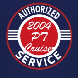 Authorized Service 2004 Chrysler PT Cruiser Dark T Shirt