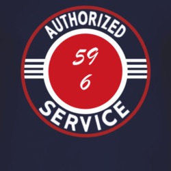 Authorized Service 1959 CJ 6 Dark T Shirt