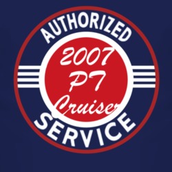 Authorized Service 2007 Chrysler PT Cruiser Dark T Shirt