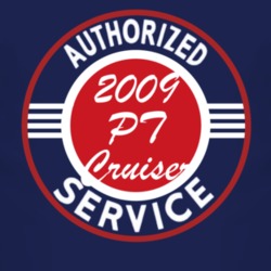 Authorized Service 2009 Chrysler PT Cruiser Dark T Shirt