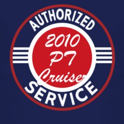 Authorized Service 2010 Chrysler PT Cruiser Dark T Shirt