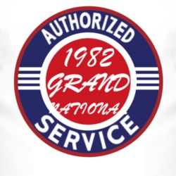 Authorized Service 1982 BUICK GRAND NATIONAL T Shirt