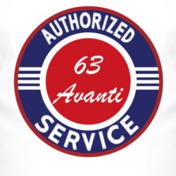 Authorized Service 1963 Studebaker Avanti T Shirt