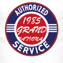 Authorized Service 1985 BUICK GRAND NATIONAL T Shirt