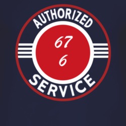 Authorized Service 1967 DJ 6 Dark T Shirt