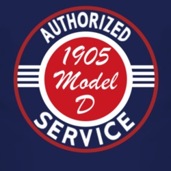 Authorized Service 1905 Cadillac Model D Dark T Shirt