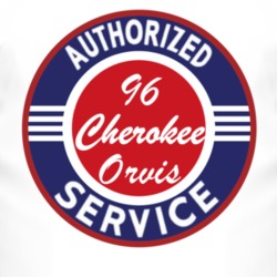 Authorized Service 1996 Grand Cherokee Orvis T Shirt