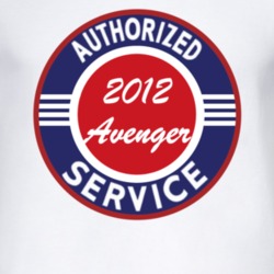Authorized Service 2012 Dodge Avenger T Shirt