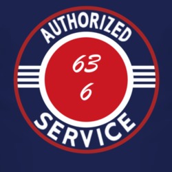 Authorized Service 1963 FJ 6 Dark T Shirt